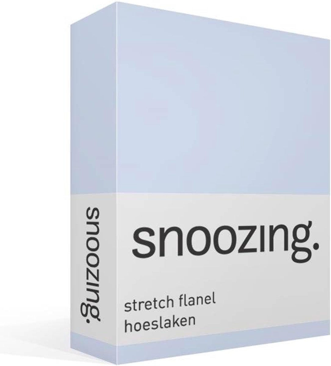 Hoeslaken flanel 160/180x200/220 cm - zacht en warm - perfect voor de winter - SnelShoppen