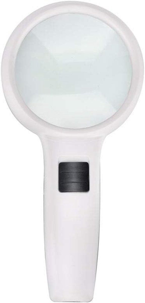 Handloep met LED verlichting - 5x vergroting - lichtgewicht ontwerp - ideaal voor lezen - SnelShoppen
