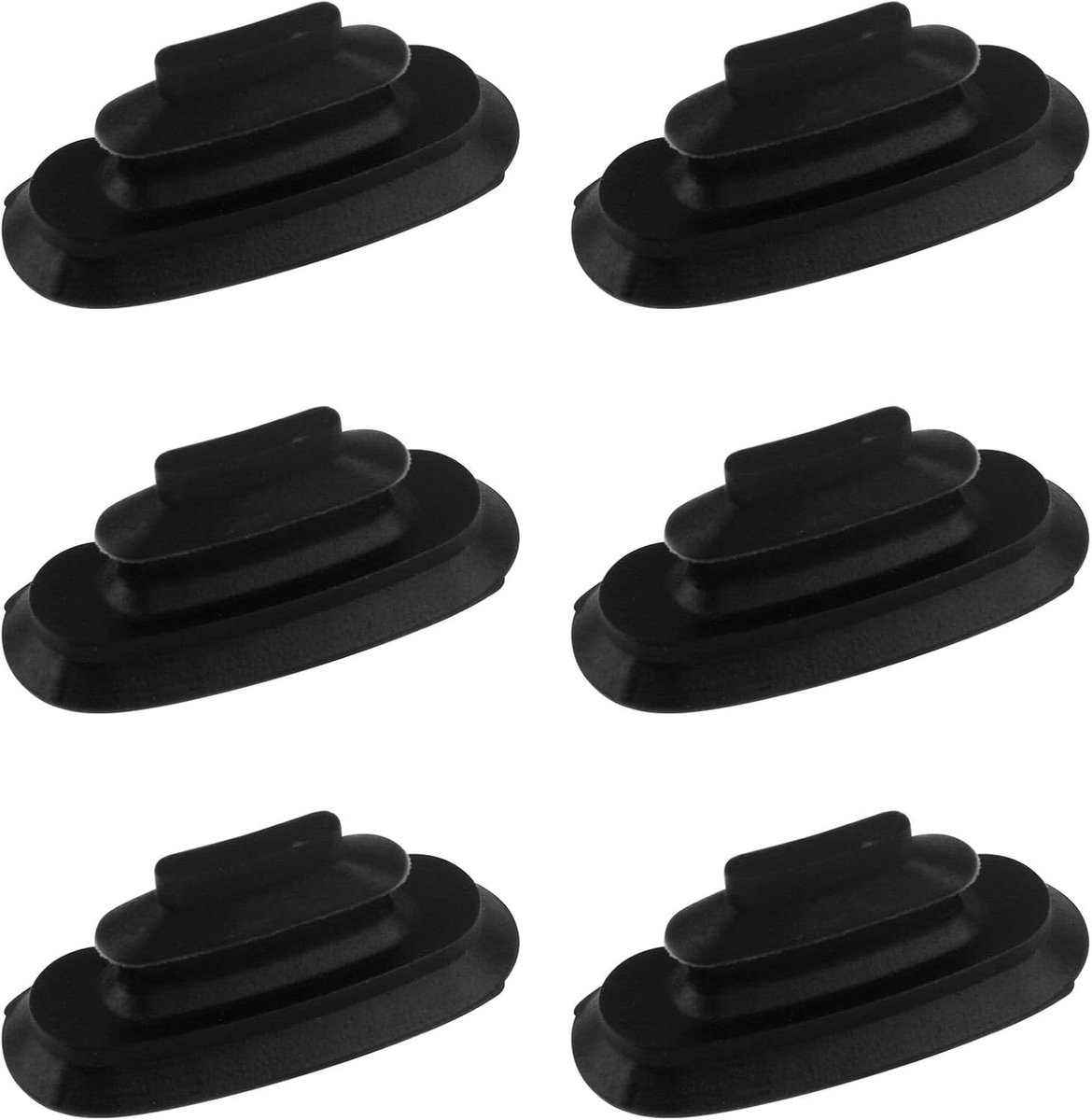 6st Rubberen Dekselstopper voor Contigo West Loop, Bekerstopper Autoseal Koffiebekerstopper Geïsoleerde Reisbeker Vervangende Onderdelen voor Contigo Waterflesaccessoires