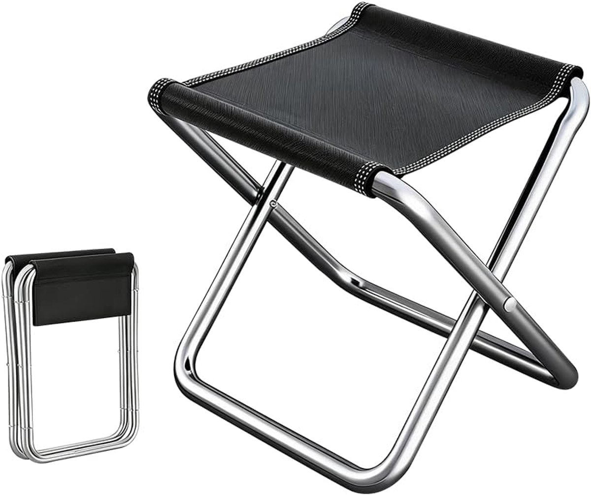 Kruk, campingkruk, opvouwbaar, lichtgewicht campingkruk, outdoor, opvouwbare kruk, klapstoel, klein, voor camping, tuin, vissen, wandelen, jagen