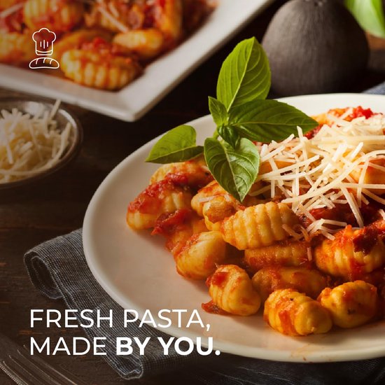 Houten Gnocchi Bord - Gnocchi Maker voor Authentieke Italiaanse Gnocchi en Pasta - Handmatige Gnocchi Plank met Ribbelstructuur voor Perfecte Pastavormen - Keukenhulpmiddel voor Zelfgemaakte Pasta van houten — afbeelding 5