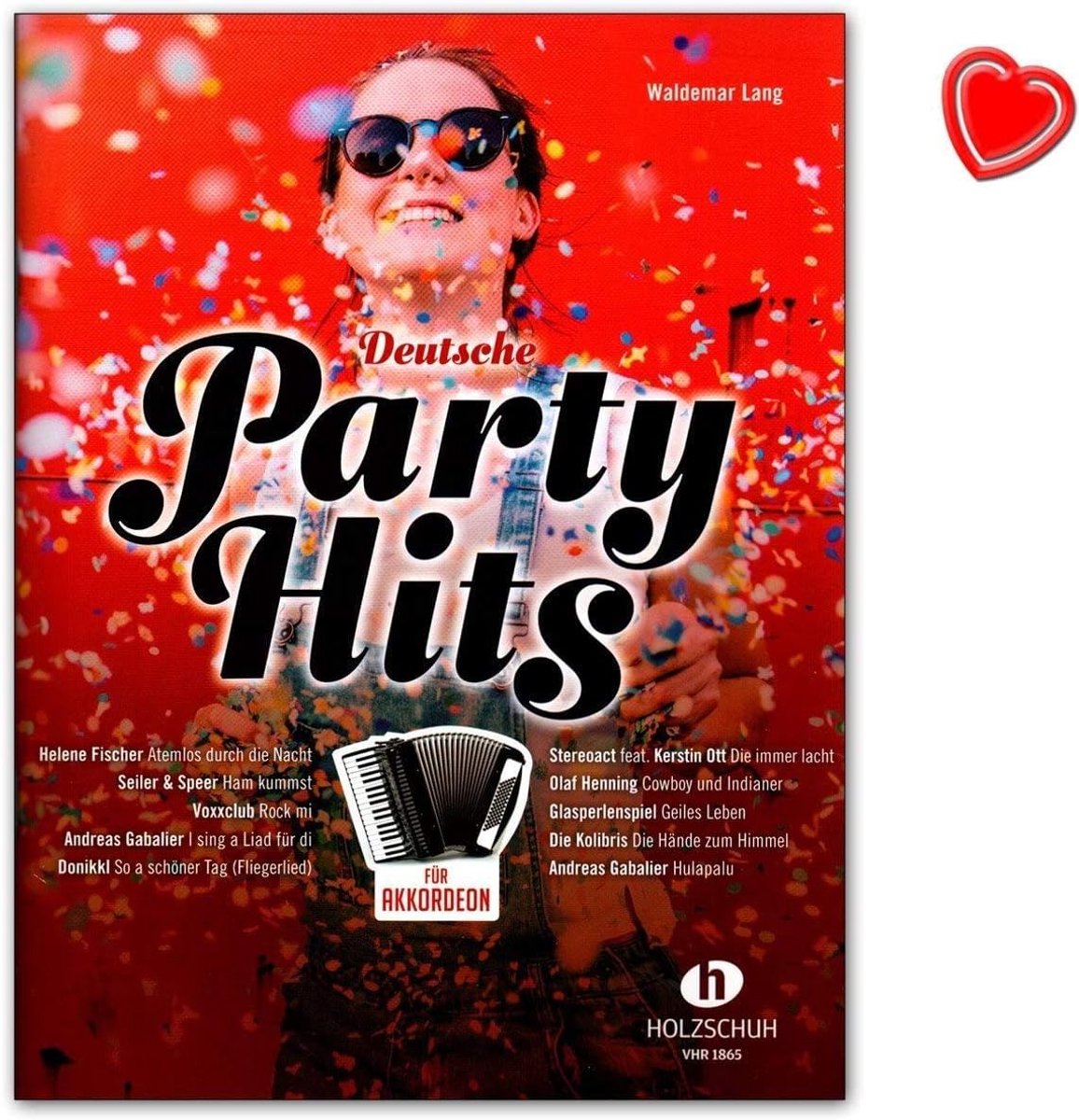 Accordeonpartijen Duitse feesthits - licht tot gemiddeld niveau - populaire nummers - ideaal voor feestjes - ShopVlot