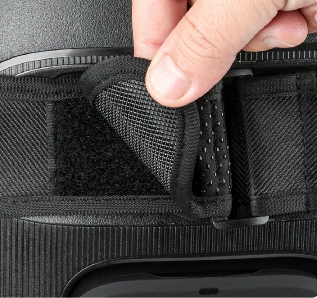 Speaker Beschermhoes - Draagbare Houder Tas - Outdoor Karaoke - Multifunctionele Opbergvakken - N.v.t. - Zwart