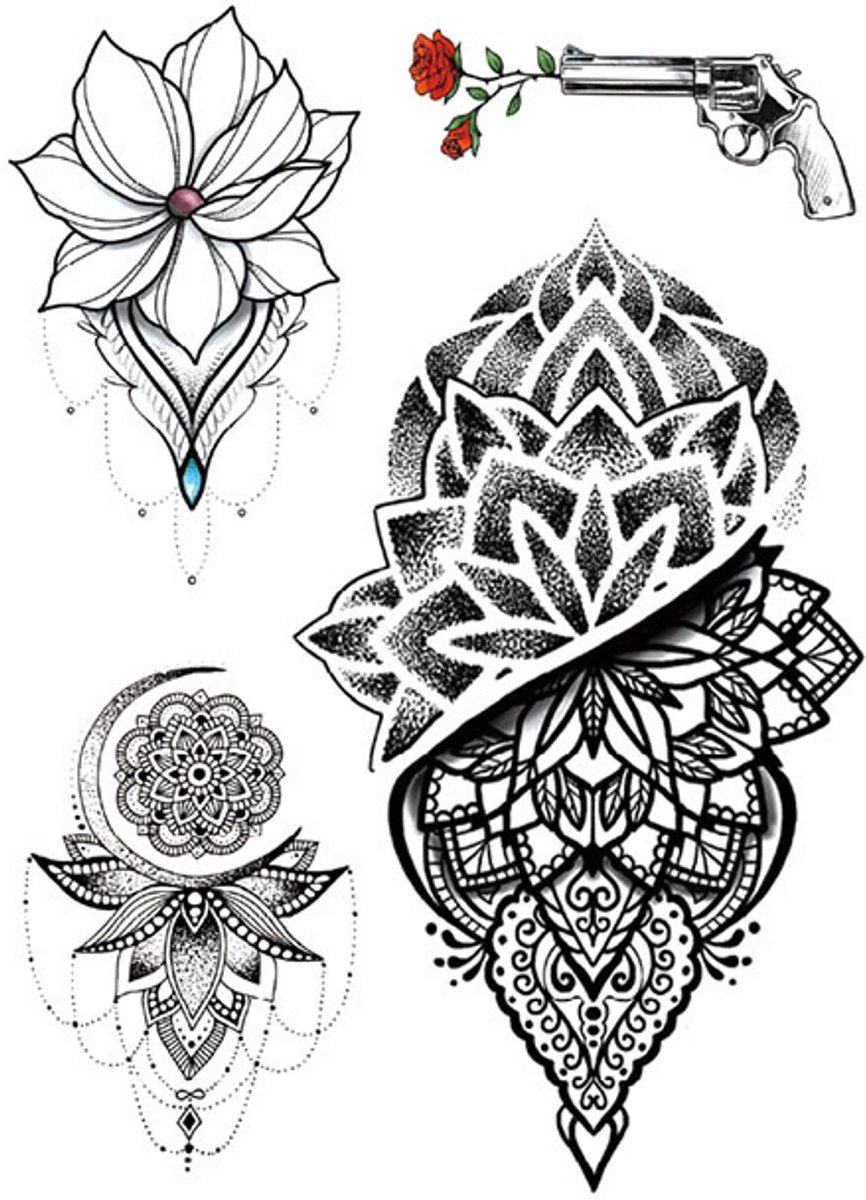 Tijdelijke tattoo overige ontwerpen enkel 3 dagen
