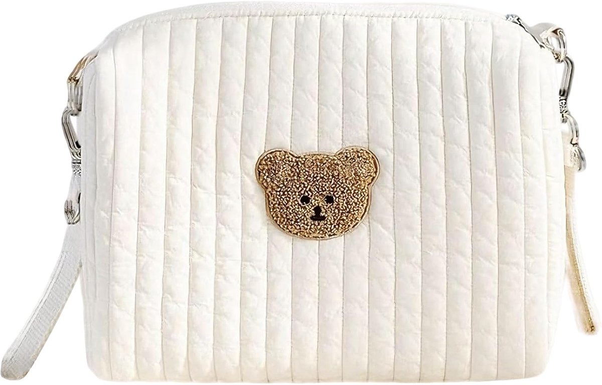 Baby tas - lichtgewicht - elegante borduring - ideale luiertas voor onderweg - SnelShoppen