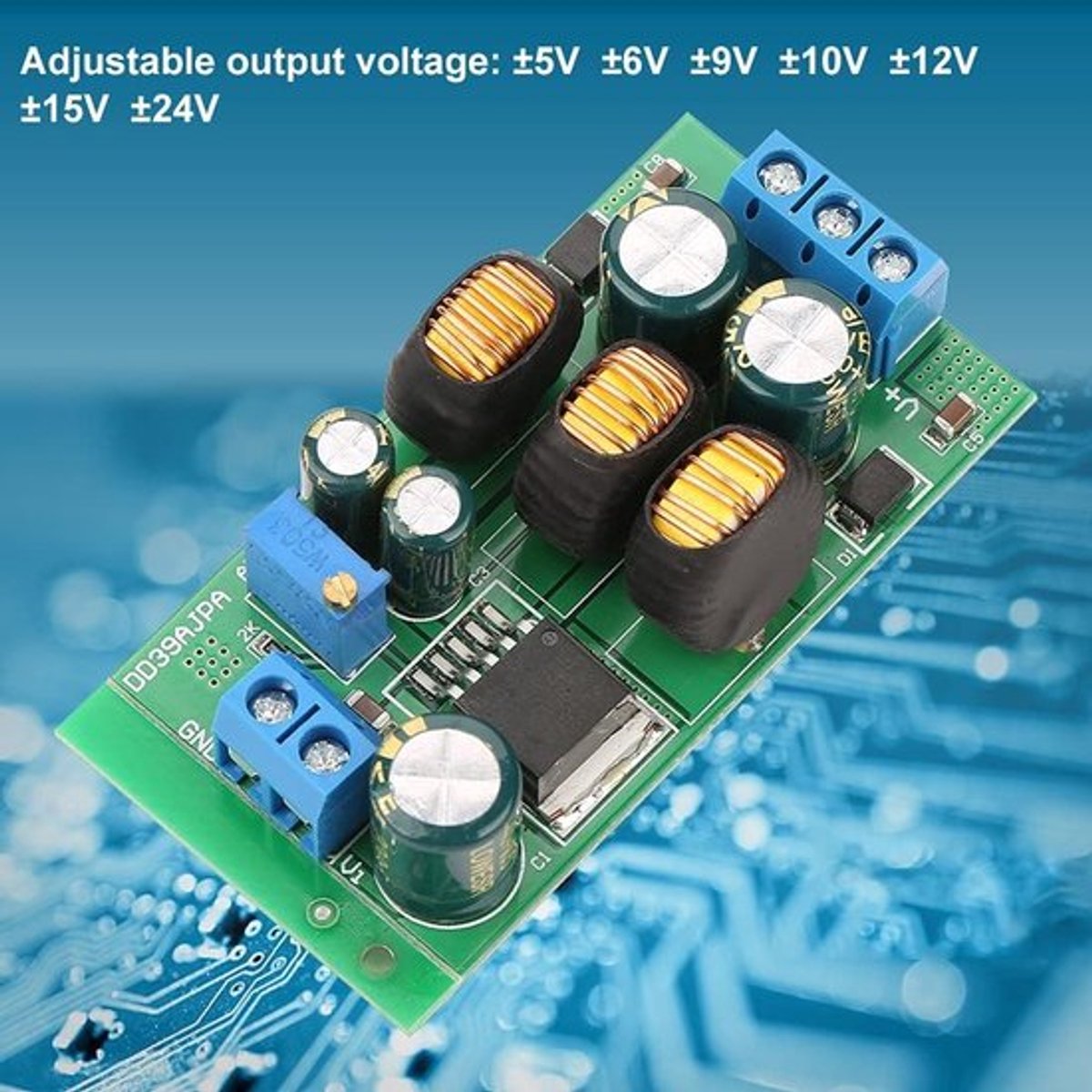 Zeynomax - Boost Buck-spanningsomvormer - Dc-dc Omvormermodule - Instelbaar Tot 20W