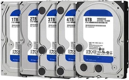 Interne Harde Schijf - Opslagstation - Desktop Opslag - SATA III Interface - 6 TB Capaciteit - Zwart — afbeelding 5