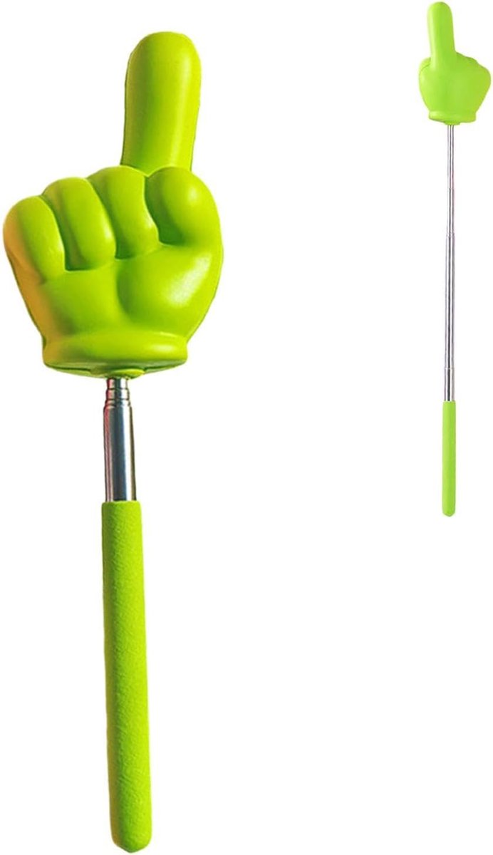 Leeswijzer Vinger - Les Hulpmiddel - Klas Leren - Uitschuifbaar Ontwerp - 72 cm Lengte - Willekeurige Kleur