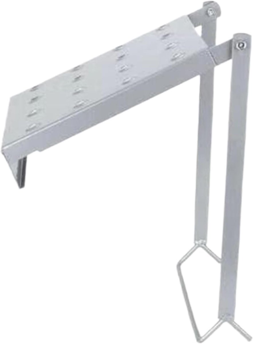 Ladderpaneel Accessoire - Werkplatform - Veilig Werken - Stabiele Draagkracht - 150 kg - Zilver