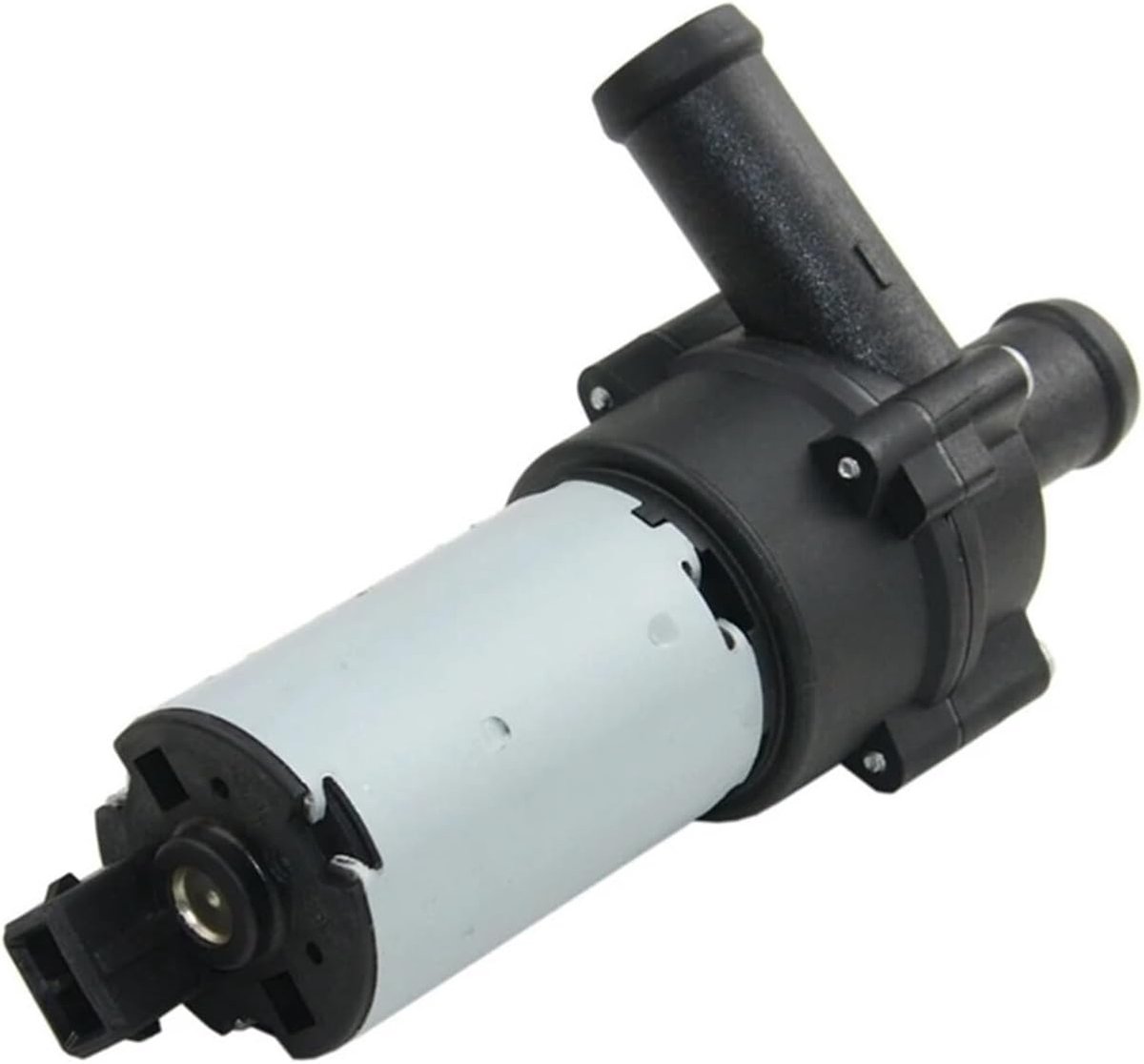 Ruitensproeierpomp Auto - Elektrische pomp - Ruiten Reinigen - Dubbele wateruitlaat - 12 Volt - Zilver Zwart