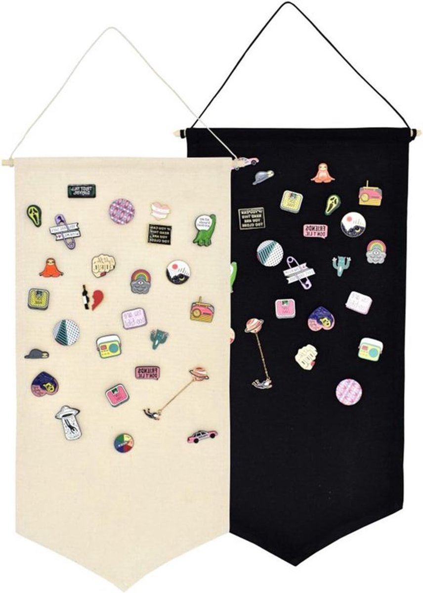 Allecto Plus - Set van 2 Stuks - Muur Display voor Medailles en Pins