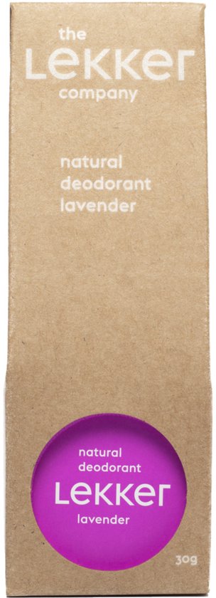 The lekker company deodorant -  Lavendel - 30 ML