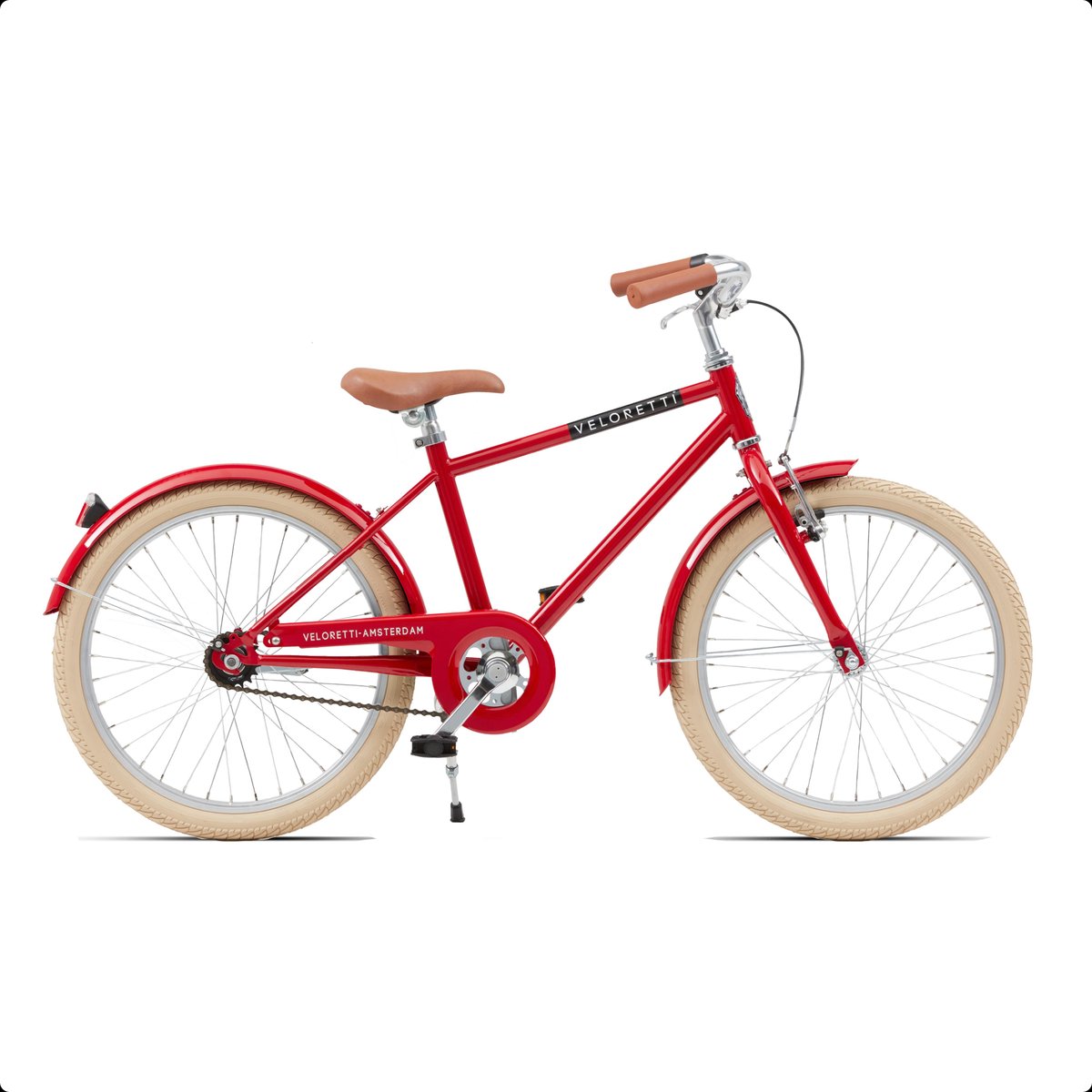 Veloretti Junior Kinderfiets - 20 inch - Rood - 5-8 jaar