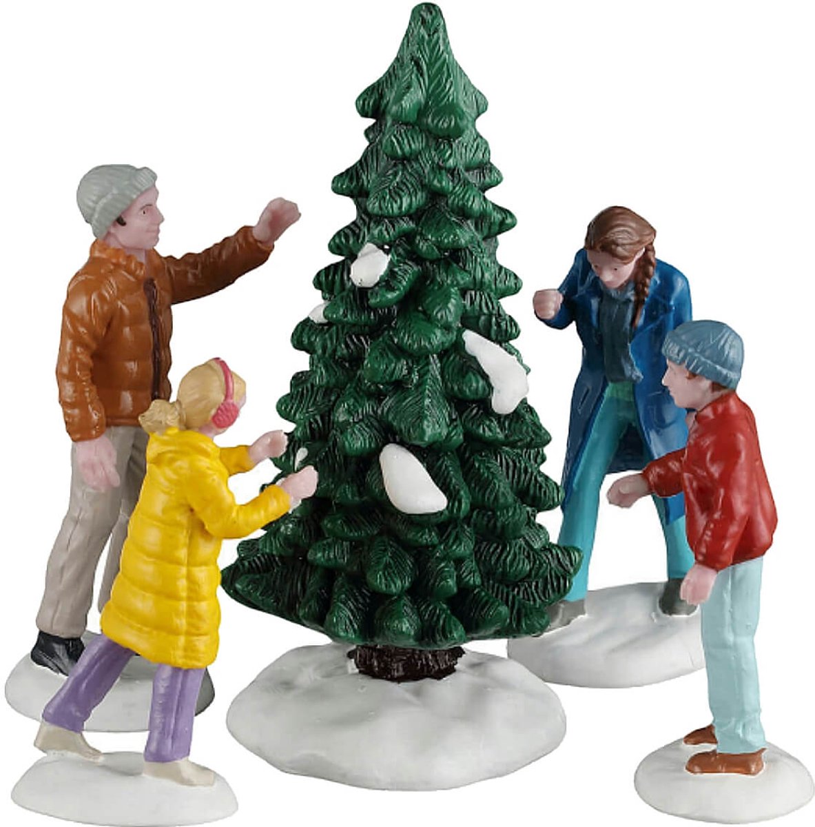Lemax - Our Perfect Tree - Set van 5