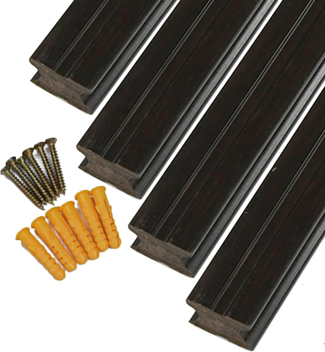 Composiet Terrastegels - Houten Vloerplaten - Buitenruimte Aankleden - Antislip Gegroefd Oppervlak - 14 cm Breed - Niet gespecificeerd