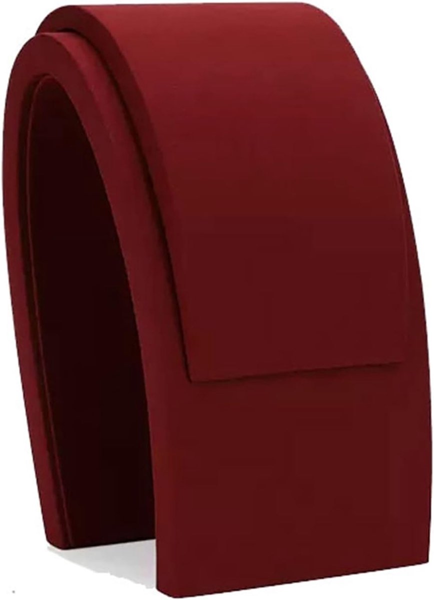Sieraden Display - Sieradenstandaard Ketting - Sieraden Presenteren - Microfiber Bescherming - 1 Stuk - Rood