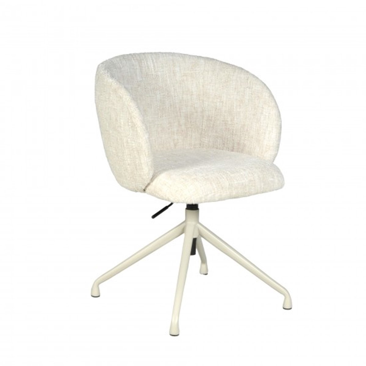 LUIS Verstelbare Draaistoel / Beige