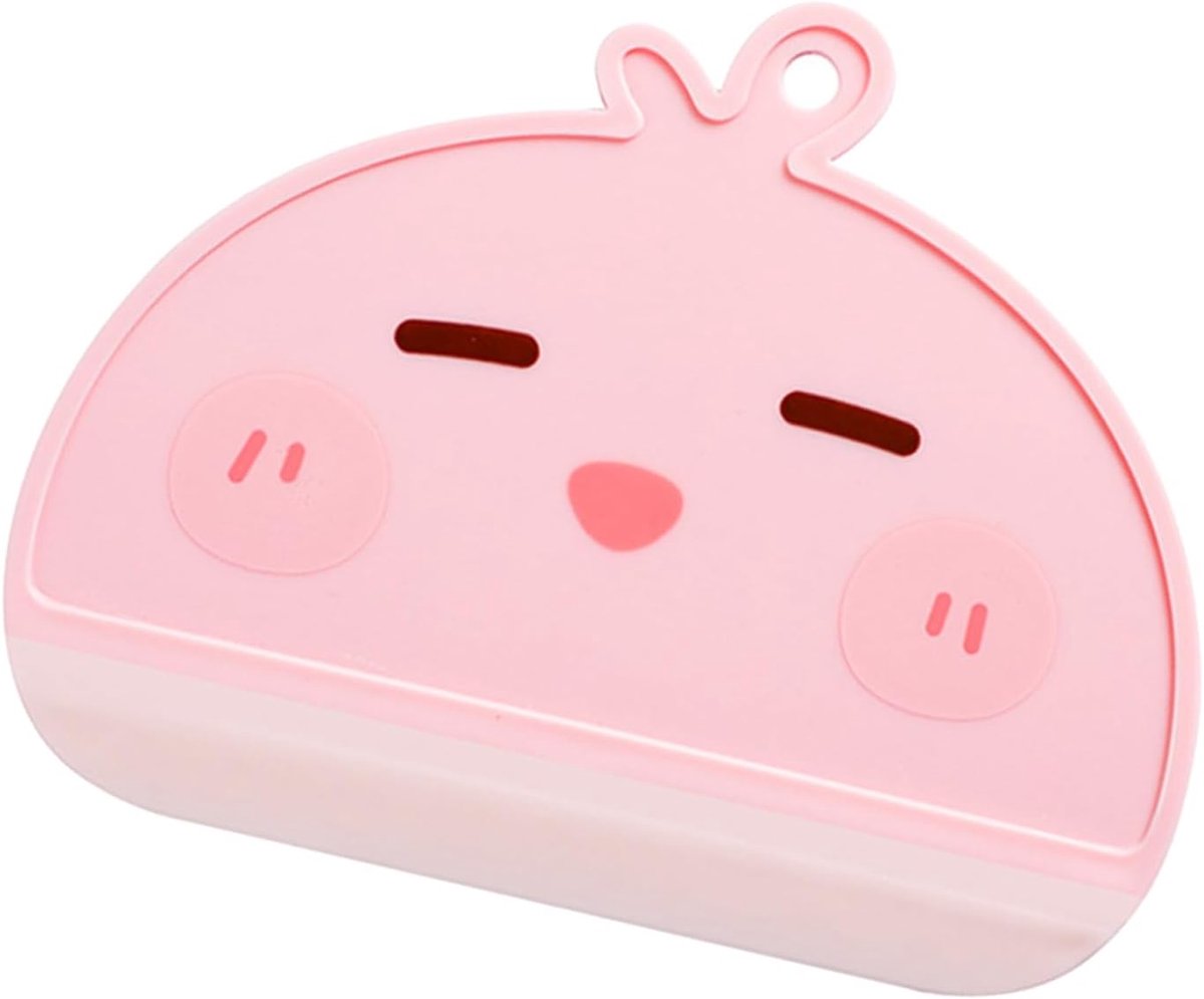 Douchewisser - Waterschraper Raam - Spiegels Schoonmaken - Horizontale Tanden - 30 gram - Roze