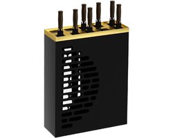Paraplubak - Parapluhouder - Entree Opruimen - Open Ontwerp - Grote Capaciteit - Zwart