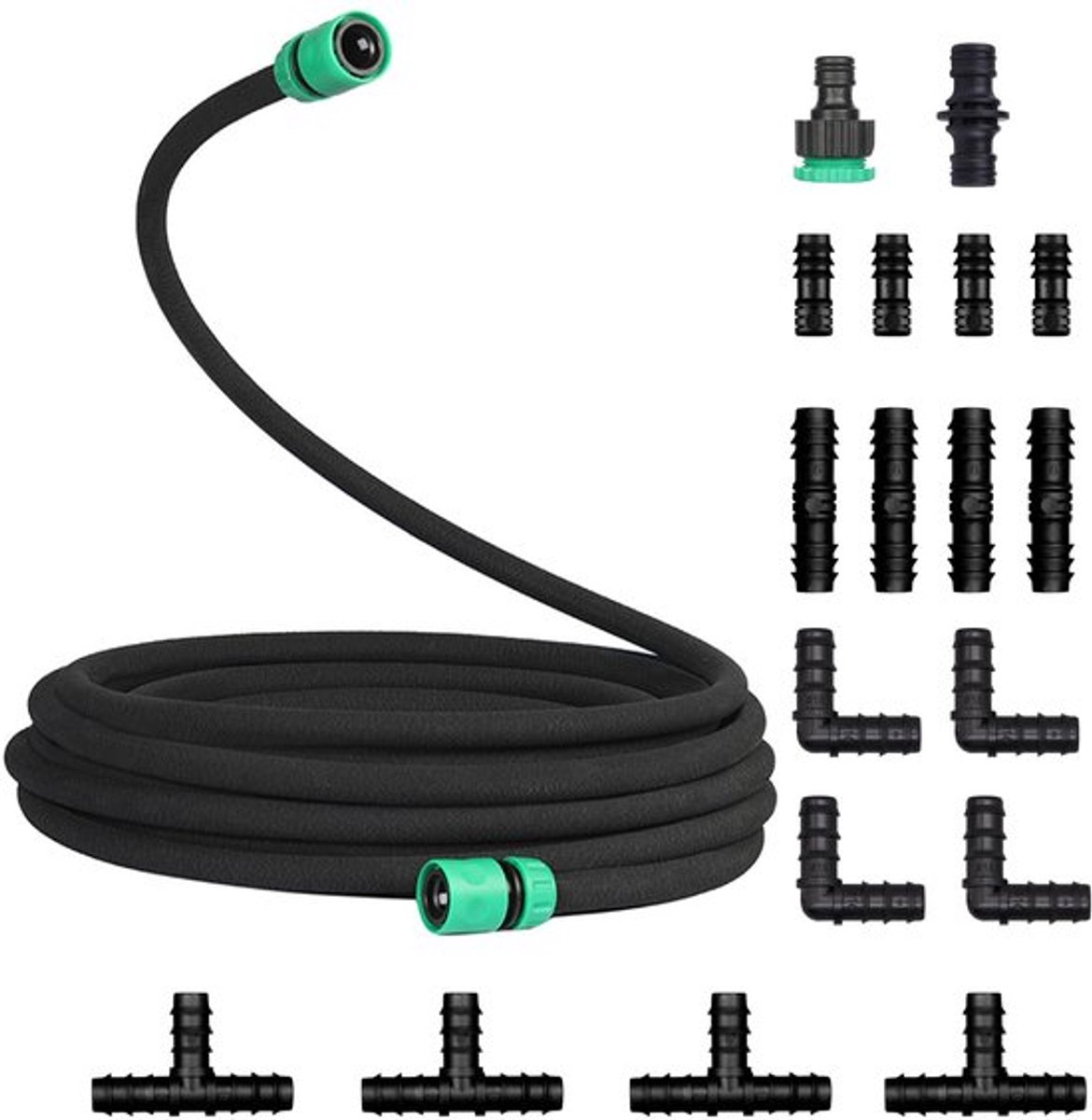 Onf3 - Soaker Hose - Drip Hose Kit - voor Tuinonderhoud - 15m
