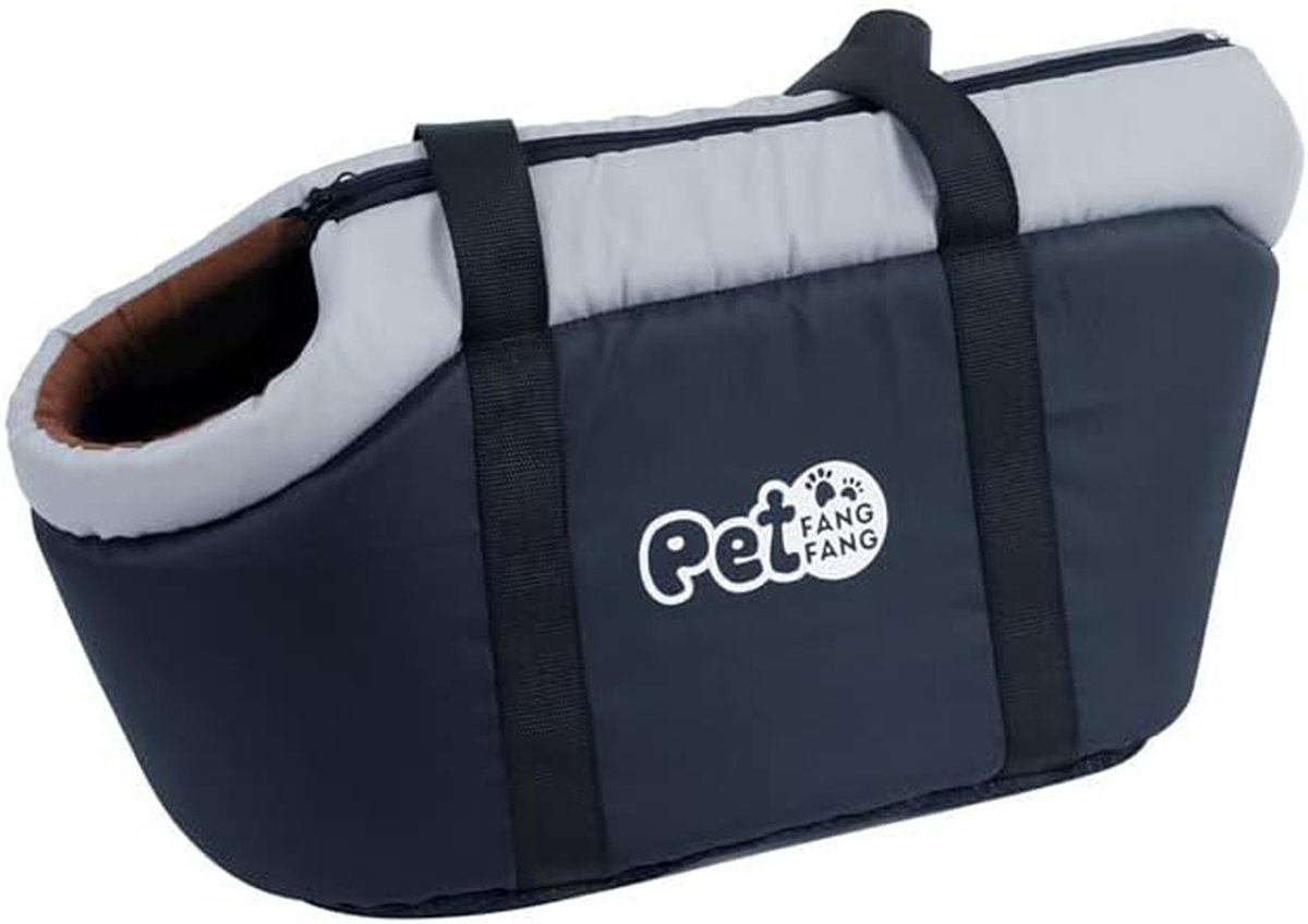 Huisdier Rugzak - Dieren Draagtas - Veilig Vervoer - Goede Ventilatie - Tot 5kg - Zwart