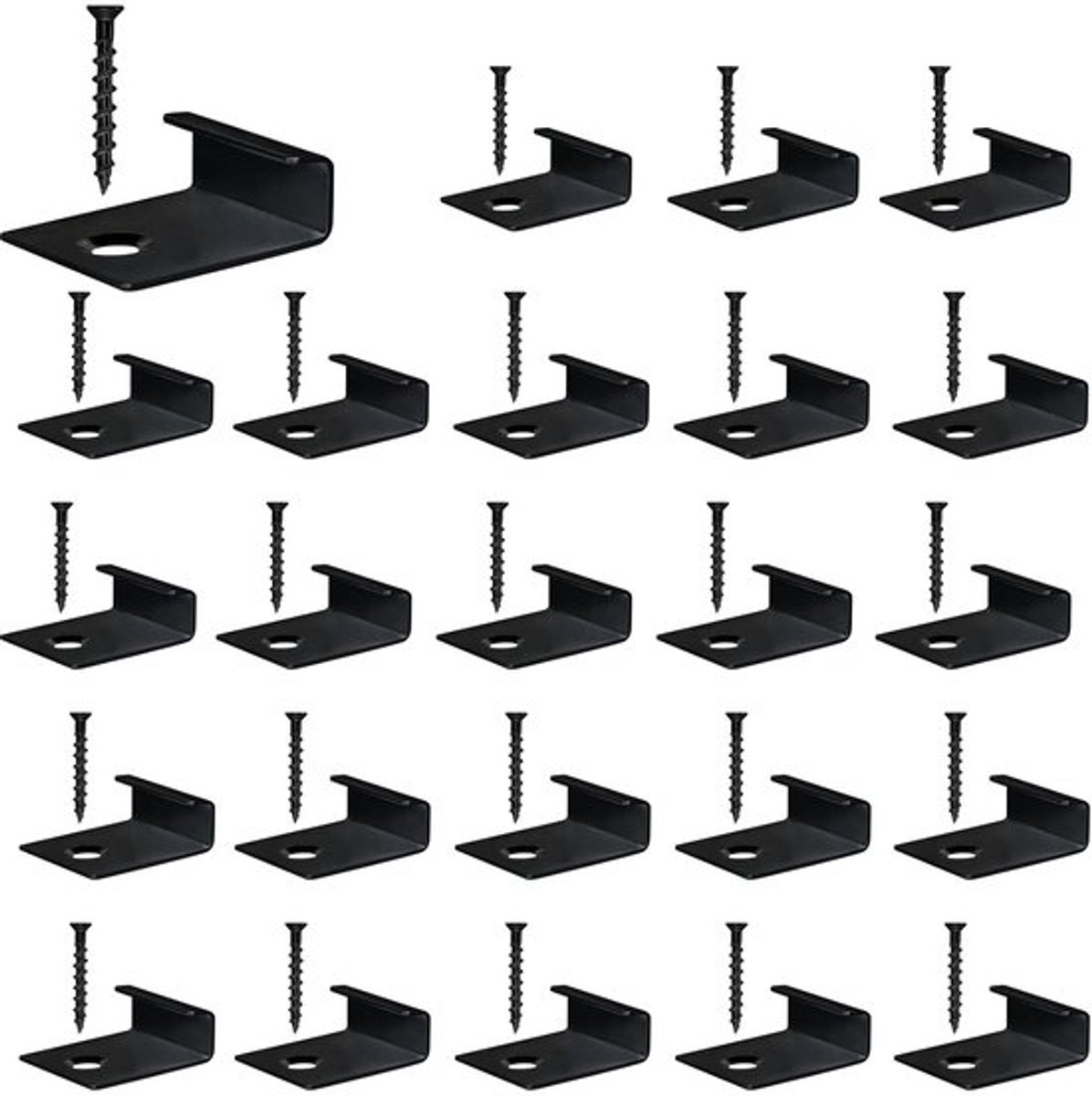 Bevestigingsclips - Dekking clips - WPC terras monteren - Roestvrij staal - 10 mm