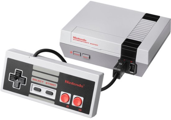 Nintendo Classic Mini console met controller.
