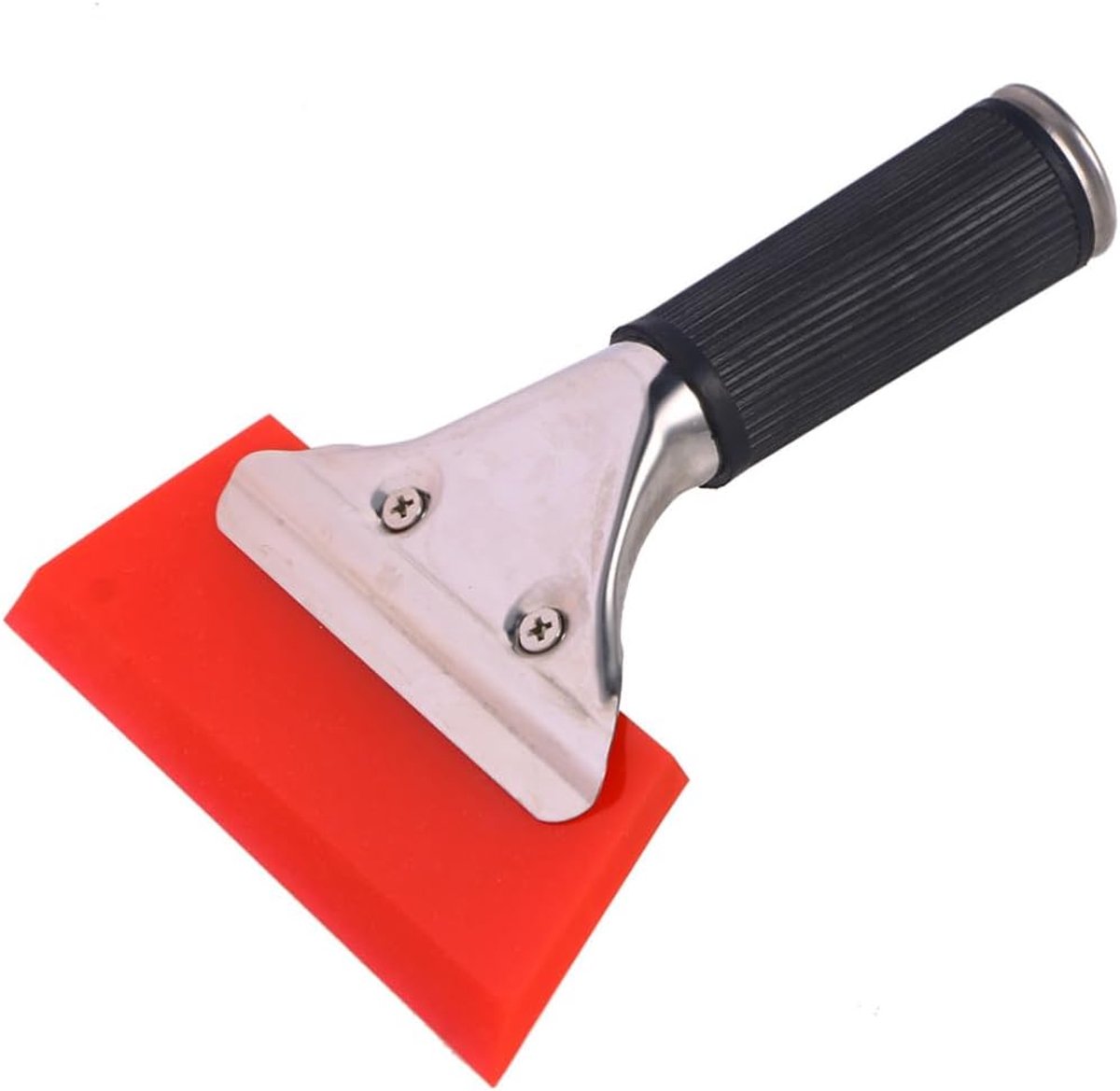 Douchewisser Glas - Raamwisser Water - Streeploos Schoonmaken - Comfortabele Handgreep - Medium - Rood