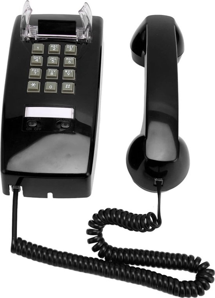 Dailygoody - Retro Wandtelefoon - Vaste Lijn Telefoon - Mechanisch Rinkelen