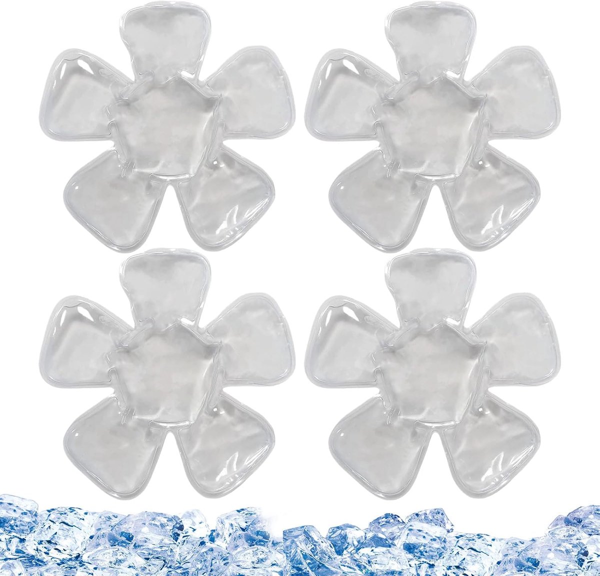 Hoofd Koelkompres - Gel Pad - Warmte Regulatie - Directe Koeling - 18x18 cm - Blauw
