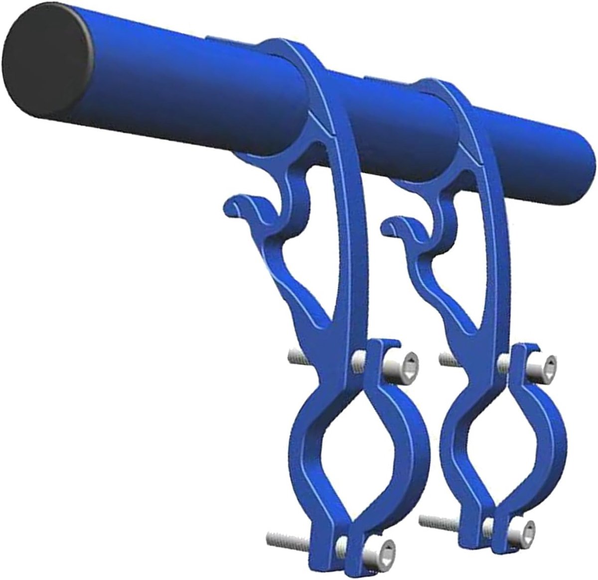 Stuur Extender - Stuur Verlenger - Fietscomfort Verhogen - Aluminium Legering - 32 x 10 cm - Blauw