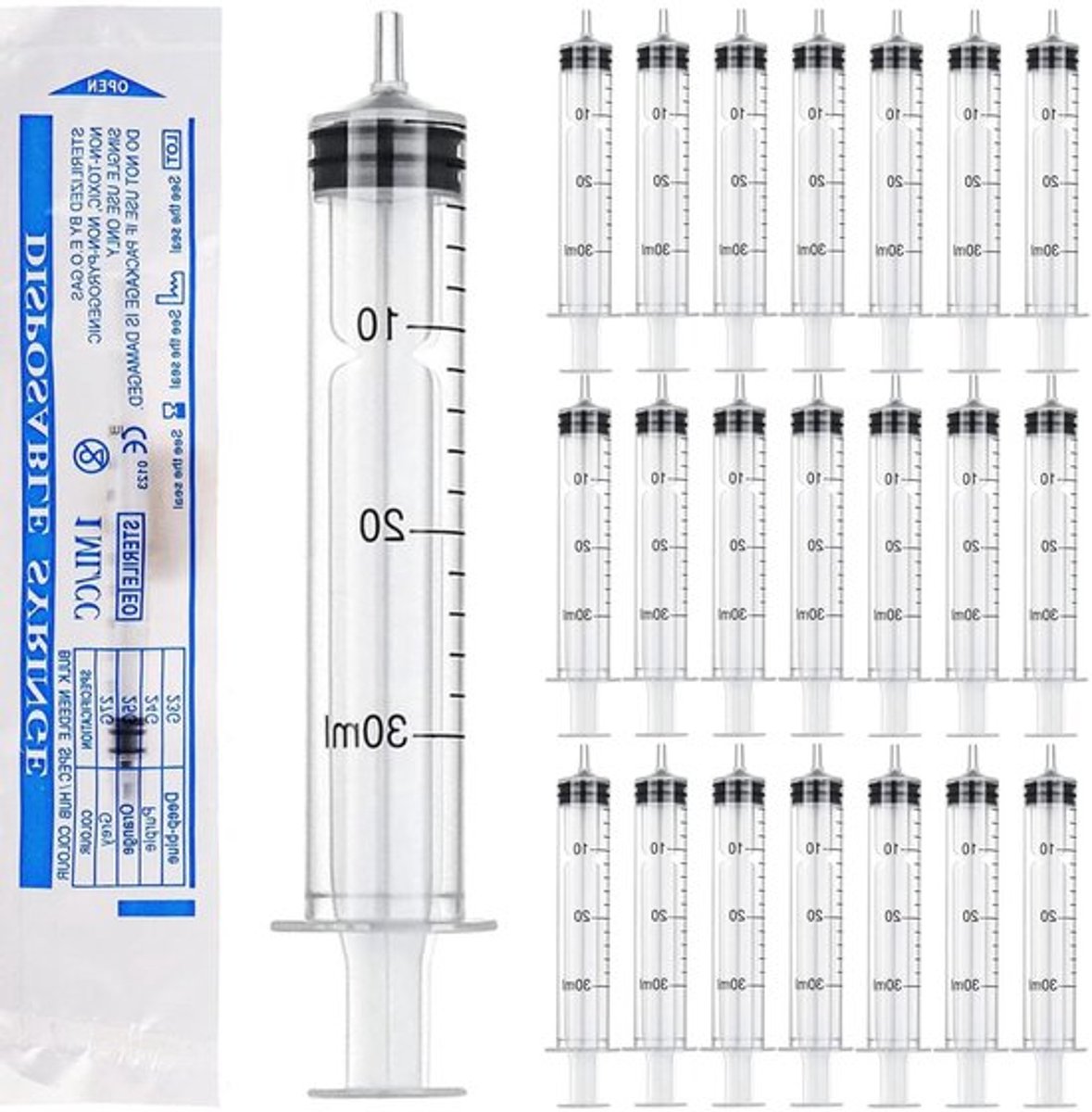 Steriele spuit voor Allecto Plus - Colostrum, 30ml Kunststof