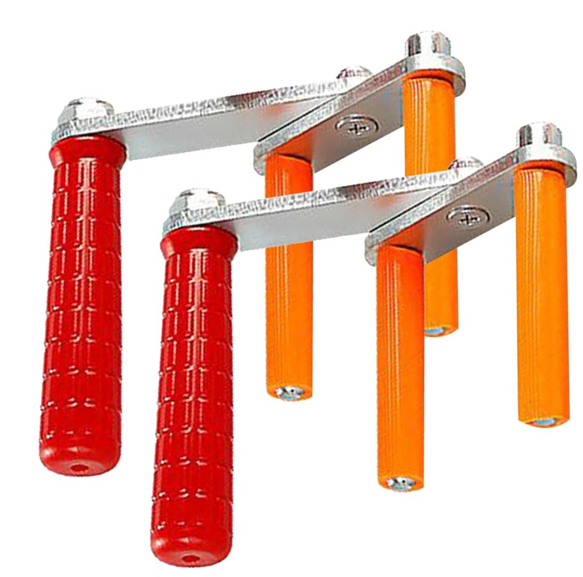 Paneeldrager - Gipsplaat tilgereedschap - Panelen Verplaatsen - Ergonomische Grip - 115 kg draagvermogen - Roodachtig Oranje