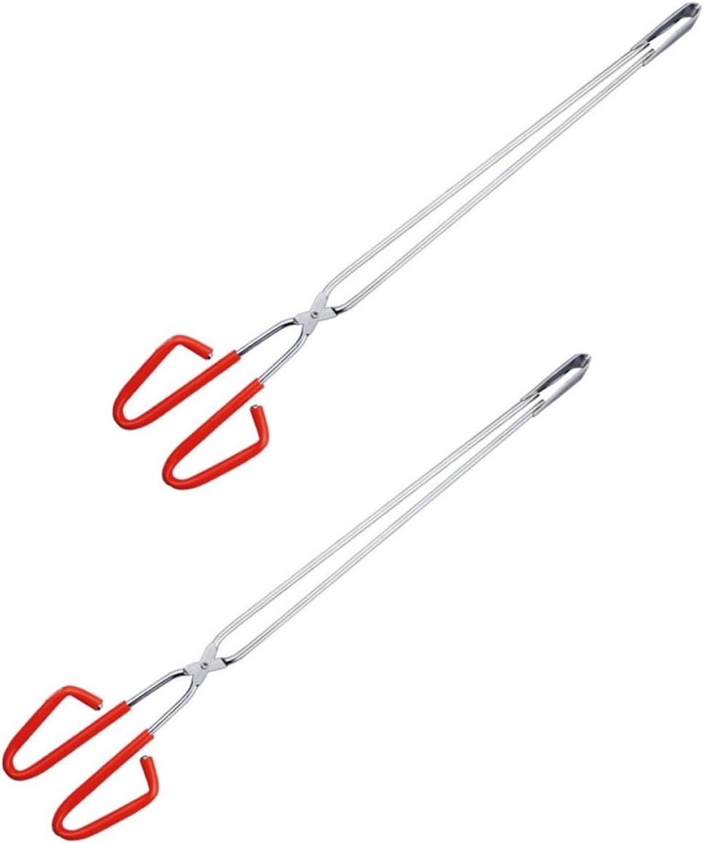 Afvaltang RVS - Grijper Tang - Afval Opruimen - Ergonomisch Handvat - 55 cm - Zilver