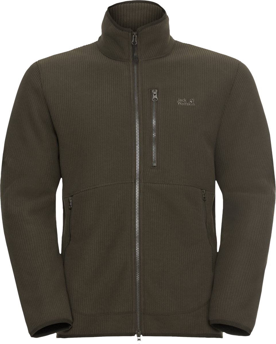 Jack Wolfskin LAKE RIDGE JKT M Heren Outdoorvest - obsidian moss
