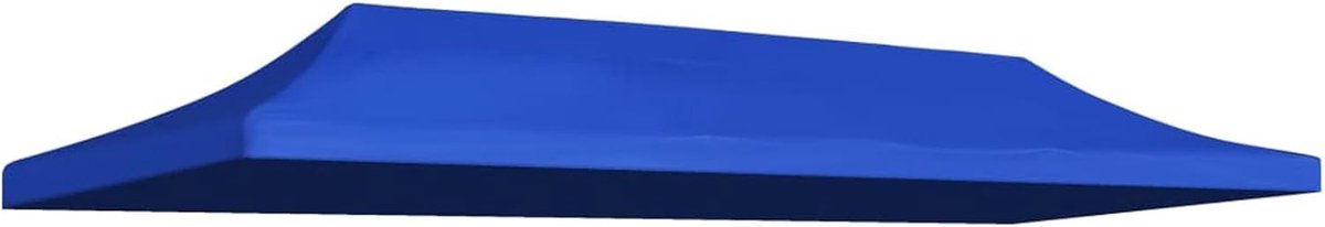 Partytentdak - Tentzeil Luifel - Feestelijke Evenementen - UV Waterbestendig - 3 x 6 m - Blauw