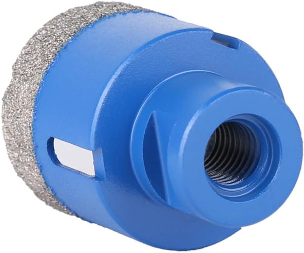 Diamantkerngatfrees - Kernboor M14 - Boren in Steen - Vacuümgesoldeerd - 6-120 mm - Blauw