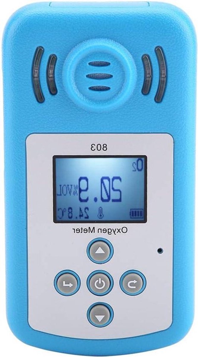 Draagbare gasdetector Inovra Plus met digitale display