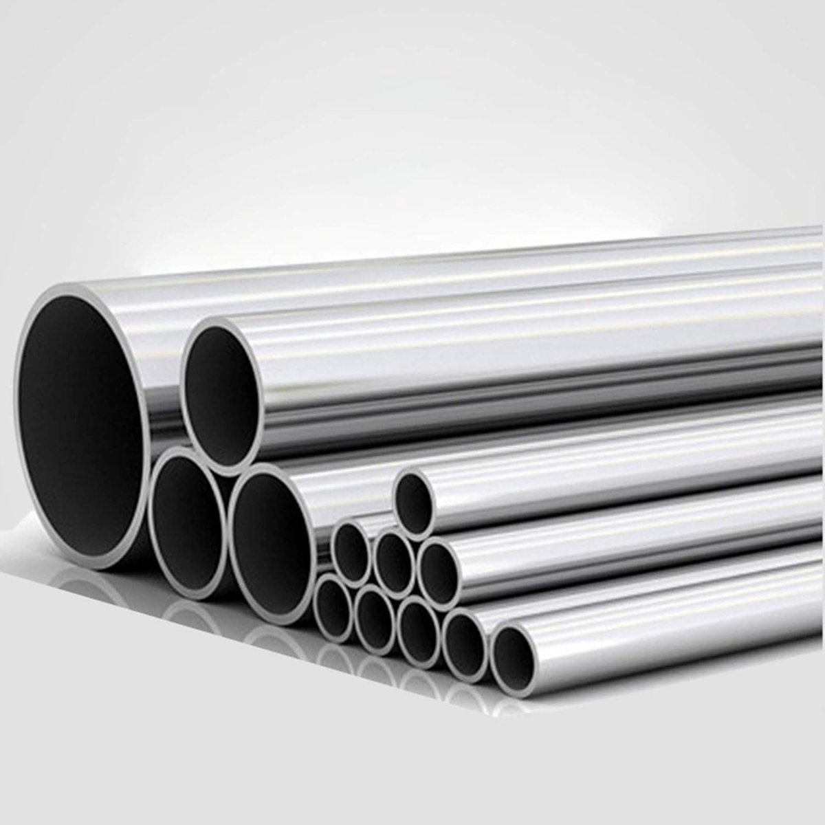 RVS Ronde Buis - Holle Pijp - Industriële Toepassingen - Naadloze Constructie - 500 mm Lengte - Zilver