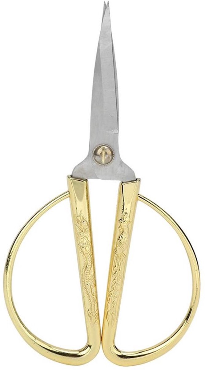 Solidchoice - Dailygoody - Stoffen schaar - Roestvrijstalen schaar - Chinese draak