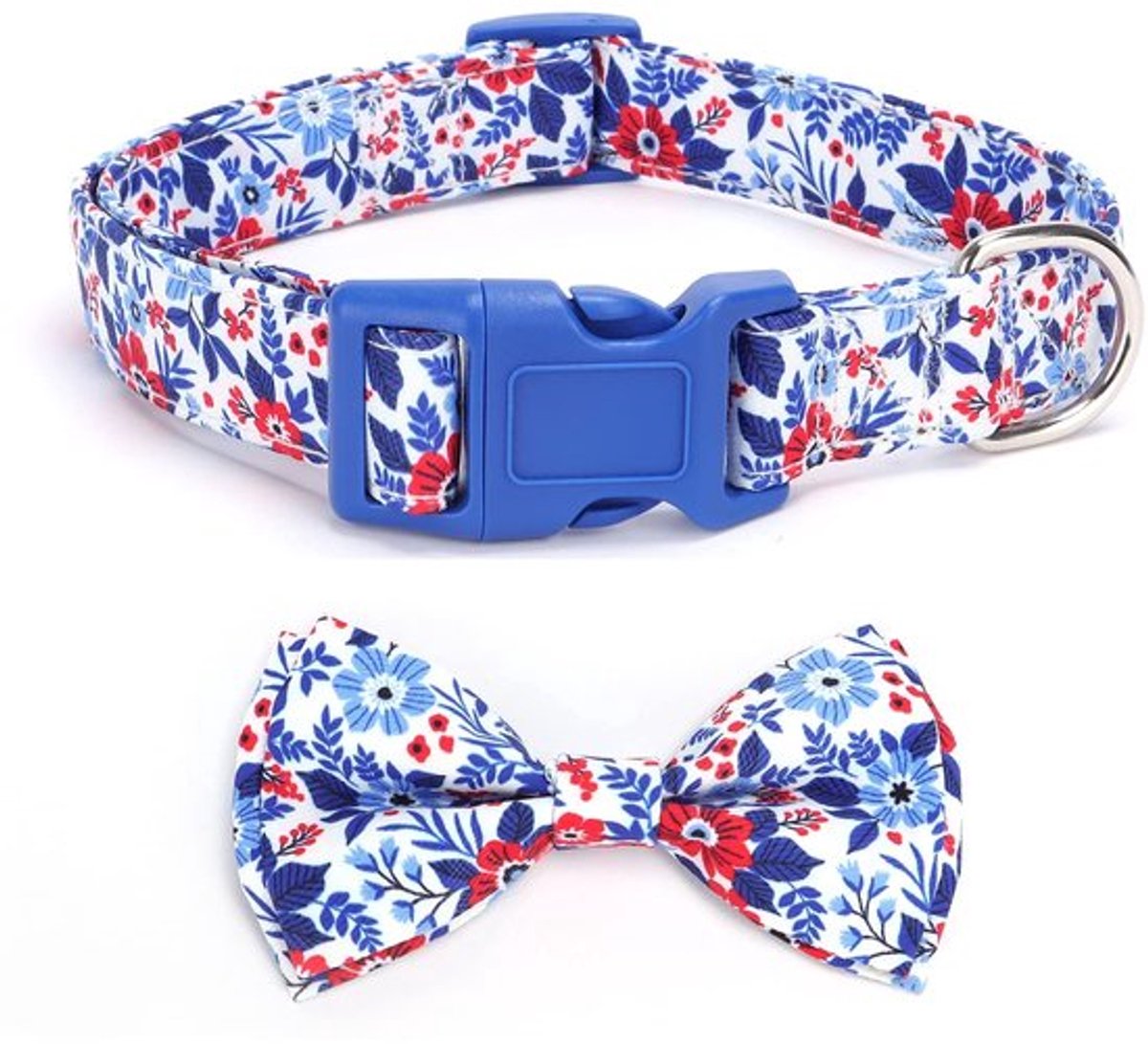 Comfortabele hondenhalsband met vlinderdas in zachтеm materiaal