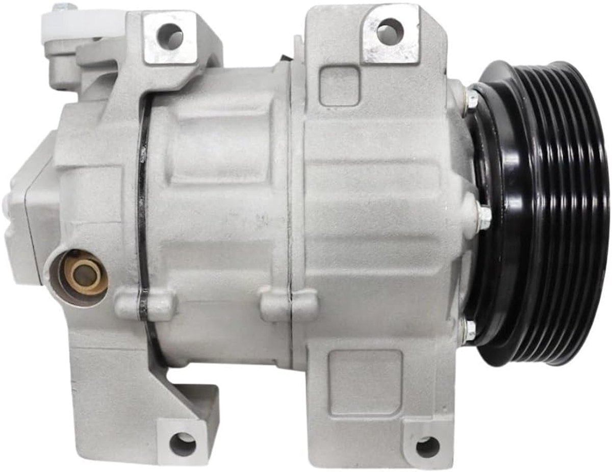 Auto Airco Compressor - Koelsysteem Onderdeel - Klimaatregeling Auto - Stabiele Werking - 1 Stuk - Zilver