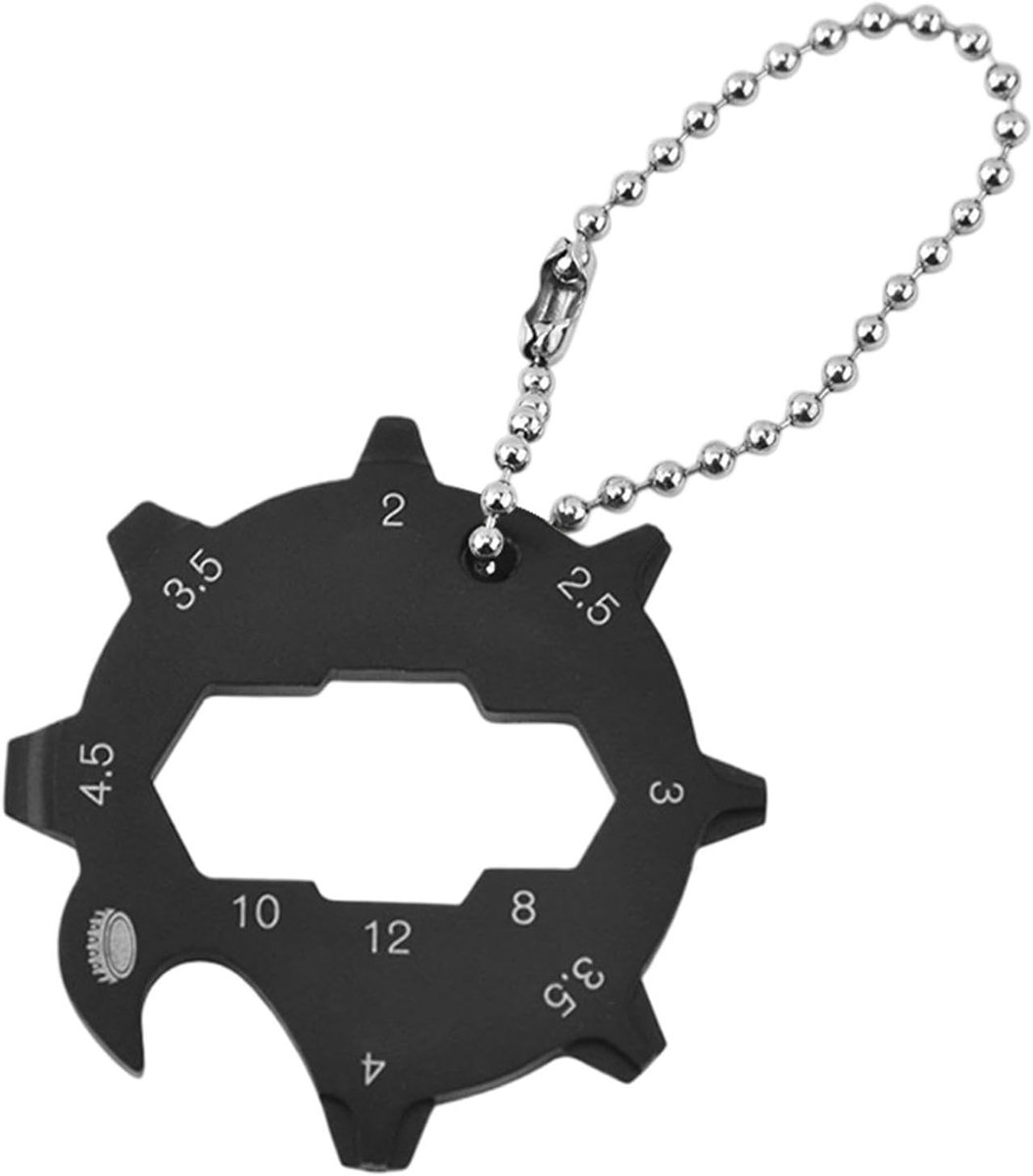 Zakschroevendraaier - Mini Gereedschap - Dagelijks Gebruik - 11-in-1 Functies - Compact Formaat - Zwart