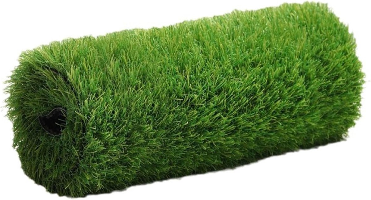 Kunstgras Tapijt - Synthetisch Gazon - Buiten Decoratie - Hoge Dichtheid - 2 x 45 m - Zachtgroen