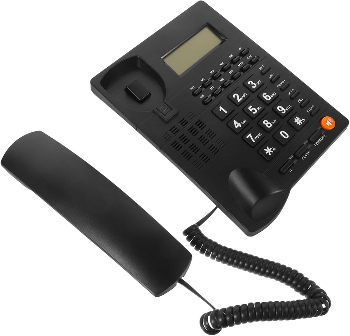 Vaste Telefoon - Huistelefoon Ouderen Telefoon - Eenvoudige Communicatie - Grote Knoppen - 20.8 x 15.7 x 5.7 cm