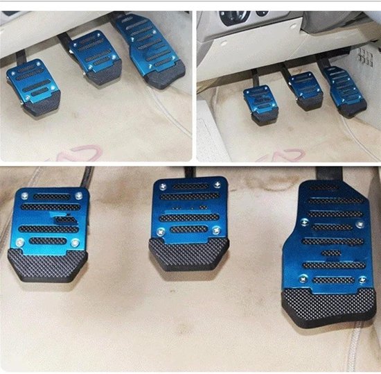 Pedaal Covers - Rem Gaspedaal Hoes - Veiliger Rijden - Antislip Oppervlak - 1 Set - Rood — afbeelding 3