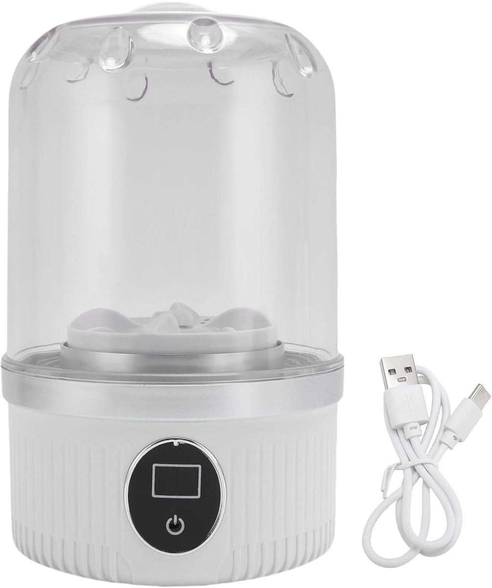 Mini Wasmachine - Draagbare Wasmachine - Ondergoed Wassen - Draadloos en Automatisch - 22 cm Hoog - Wit