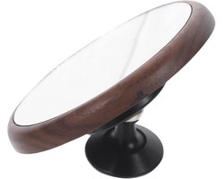 Espresso Spiegel - Koffie Spiegel - Espresso Zetten - 360 Graden Draaibaar - 8 cm - Bruin