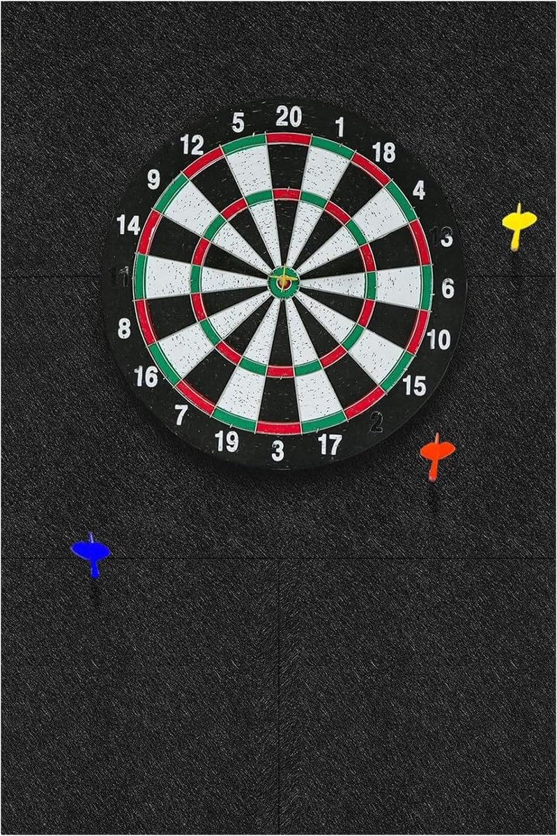 Dart Muurbescherming - Vilt - Zelfklevend - Geluidsdempend - Voor Darts