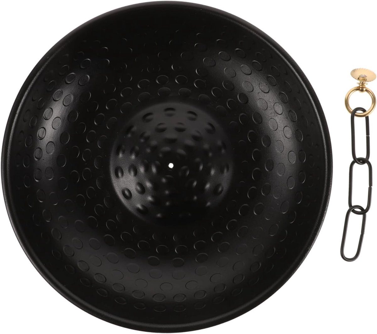 Regenketting Bak - Regenopvanger Goot - Water Opvangen - Decoratief Element - 28x28x5CM - Zwart